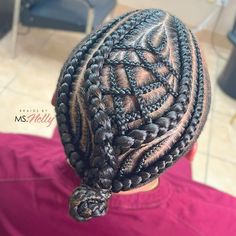 Man Bun Braids, Men's Braids, Bun Braids, Designer Man, Braids Cornrows, Feed In Braids Hairstyles