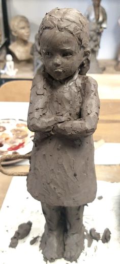 Abstract Art Sculpture, Sculptures Céramiques, Clay Faces, Figurative Artists, Pottery Sculpture, Portrait Sculpture, Sculpting Clay