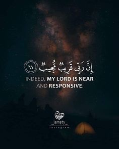 an image with the words indeed, my lord is near and responsible