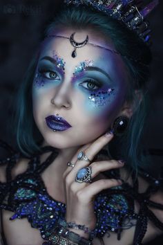 Alien Makeup, Special Makeup, Witch Makeup, Halloween Makeup Inspiration