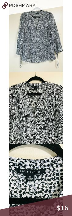 Zac & Rachel Career Blouse with Covered Buttons Down The Arm, Size M Covered Buttons, Button Downs, Career, Cuff, Fashion Trends, Closet, Fashion Tips, Clothes Design