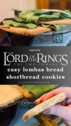 the lord of the rings is an easy lemon bread recipe for shortbread cookies that you can make at home