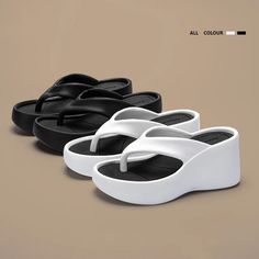 SPECIFICATIONS Department Name ADULT size 35-36/37-38/39-40 season summer/spring/autumn occasion daily/vacation/hi-street/beach/party gender women/woman/mujer/female/lady/ladies/femme color white/black/ top shape clip toe/open toe shoes item flip flops/slippers/sandals/slides shoes type wedges Flip Flops/Platform flip flops/beach flip flops/clip toe slippe heel type high heels/wedges /wedge heels Applicable Place Outside Brand Name Amozae Model Number A4485 Style LEISURE Fashion Element Platform White Closed Toe Platform Slippers For Beach, White Closed-toe Platform Slippers For Beach, Closed Toe Synthetic Platform Slippers For Beach Season, Closed Toe Platform Slippers For Beach, Eva Platform Slippers With Closed Toe For Beach, White Eva Platform Slippers For Vacation, Summer Closed Toe Platform Slippers, Beach Platform Slippers With Thick Bottom And Round Toe, Black Non-slip Platform Slippers For Summer