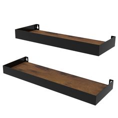 PRICES MAY VARY. Sturdy Shelves: The rustic floating shelves are made of metal shelves and wood boards. These wall-mounted shelves are durable and spacious enough for your storage. Decorative Storage Shelves: The wall shelves set of 2 are useful for additional shelving space to store and organize and perfect for bedroom, bathroom, kitchen, and farmhouse. Different Sizes: 2 floating wall mounted shelves, large is 15.7 x 5.15 x 1.29 inches(L x W x H), small is 12.79 x 4.21 x 1.29 inches(L x W x H) Floating Shelves Over Couch, Boys Room Shelf, Shelves Over Couch, Manufacturing Ideas, Shelves Large, Home Office Shelves, Shelves For Bedroom, Metal Floating Shelves, Decor Shelves