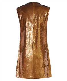 Draped frontback zip closure100% polyester, 81% viscose, 19% silkComposition: 100% % Polyester, 81% % Viscose, 19% % Silk Gold Sequined Silk Dress, Gold Silk Dress With Sequins, Fall Silk Sleeveless Midi Dress, Silk Sleeveless Dress For Fall, Fall Sleeveless Silk Dress, Sleeveless Silk Dress For Fall, Zimmermann Dress, Pleats Please Issey Miyake, Saint Laurent Shoes