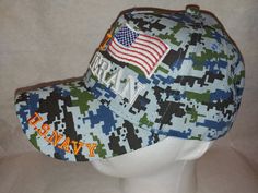 Best quality Embroidered caps on the market Classic Looking 6 Panels Constructed Cap 100% Acrylic hat Suitable for everyday such as indoor, outdoor, exercise and casual occasions. One Size Fit Most, Adjustable Hook and Loop closure rear strap Great Gift Ideas- Splendid gifts for birthday, anniversary, Christmas and Veterans Day Best Services- You are the most valuable customer to me. It is great pleasure to having your opinions. If you have any questions or problems, please contact me anytime. I Military Cap For Memorial Day, Military Hats For Memorial Day Sports, Military Style Hat For Sports On Memorial Day, Military Hats For Sports, Honor Flight, Outdoor Exercise, Black Patch, Gifts For Birthday, Navy Veteran