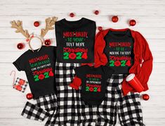 144 Quotes Christmas 2024 Tees, Custom Christmas Group Shirts, Most Likely To Shirt, Matching Christmas Family Shirts, Cute Xmas Sweatshirt * Please review all size charts displayed in the product images. The sizing chart includes the measurements of one side of the shirt, not the circumference. * Sizing might differ 1" (+-) from brand to brand. We recommend you to size up of you're between two sizes. * We're working with different shirt brands based on the color/size availability. All shirts we use are soft style, not heavy cotton. Different styles of shirts may have different shades of same color due to different manufacturer brands. Solid colors are all cotton and heather colors are cotton/poly blend. (there may be exceptions) * All shirts are made with top-of-the-line DTF and pressed w Matching Christmas Family, Quotes Christmas, Shirts Cute, Group Shirts, Family Christmas Shirts, Christmas Family, Christmas 2024, Iron Decor, Custom Christmas