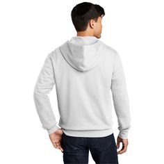 Purchase the District® V. I.T.™ Fleece Full-Zip Hoodie at Michaels. com. An ideal canvas for decorators, this soft fleece is everything and more at an unbeatable value. An ideal canvas for decorators, this soft fleece is everything and more at an unbeatable value. Details: Available in multiple colors and sizes 8.3-ounce, 65/35 ring spun cotton/polyester 100% ring spun cotton face (Solids, Light Heather Grey) 60/40 ring spun cotton/polyester (Heathers, Royal Frost) Jersey-lined, two-piece hood D White Fleece-lined Hoodie For Streetwear, White Cotton Casual Fleece Jacket, White Fleece Hooded Jacket With Adjustable Hood, White Fleece Hooded Jacket With Double-lined Hood, White Moisture-wicking Fleece Hoodie, White Hooded Cotton Fleece Jacket, White Moisture-wicking Sweatshirt For Winter, Casual White Fleece Jacket With Drawstring Hood, Casual Moisture-wicking Fleece Jacket