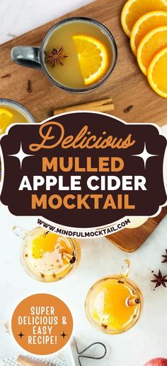 delicious mulled apple cider cocktail recipe