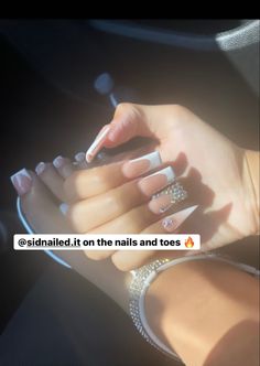 Acrylic French Tip Nails, Acrylic French Tip, Short French Tip, Acrylic French, Short French, Nails Trend, Acrylic Toe Nails, Acrylic Nail Set, Colored Acrylic Nails