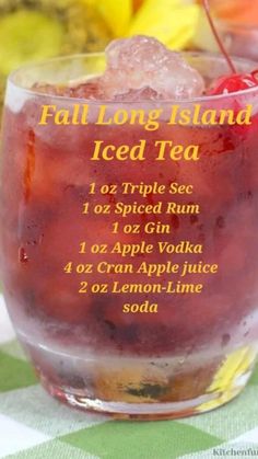 fall long island iced tea recipe