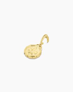 Our charms come with a hinge closure, allowing you to create (and re-create) your dream charm necklace or bracelet over and over. Create your own combination of small or statement charms  (we’re loving them spread across a chain necklace or bracelet) or play with proportions and style different size charms together.  Fleur De Lis Coin Parker Charm in 18k Gold, Women's by gorjana Timeless Tarnish-resistant Yellow Gold Charm Necklaces, 14k Gold-filled Yellow Gold Charm Necklace With Coin Pendant, Luxury Gold-plated Yellow Gold Charm Necklace, Vintage Tarnish-resistant Yellow Gold Charm Necklaces, Luxury Yellow Gold Vintage Charms, Earrings Stacking, Mix Style, 14k Gold Necklace, Gold Necklaces