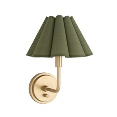 Polly Sconce Single (Green Scalloped Shade) | Regina Andrew Detroit Piano Lamps, Outdoor Chandeliers, Entryway Lighting, Outdoor Hanging Lanterns, By Regina, Mini Lamp, Table Cafe, Wall Accessories, Dining Lighting