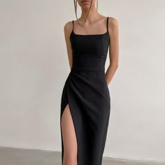 Bpack Dress, Maxi Dress 2023, Formal Maxi Dress, Basic Black Dress, Black Party Dress, Classic Black Dress, Black Party Dresses, Maxi Dress Black, Maxi Dress Formal