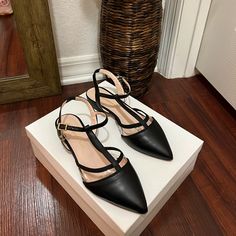 Beautiful And Stylish Brand New And Never Worn Italian Designer’s Trussardi Close Toe Sandals . Genuine Leather ,Black Color . Heel Height 1 Inch. Usa Size Would Be 6 . Closed Toe Sandals, Italian Designer, Toe Sandals, Italian Design, Women's Shoes Sandals, 1 Inch, Black Color, Shoes Sandals, Heel Height