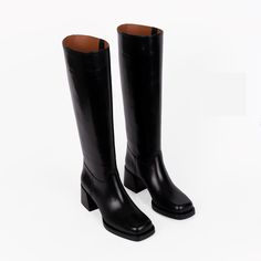 Black Tall Boots Kohl's, Luxury Leather Knee-high Boots, Banana Republic Tall Boots, Tall Black Boots Macy's, Luxury Wide Calf Black Heeled Boots, Black Over The Knee Riding Boots, Knee Length Boots Nordstrom, Long Boots Nordstrom, Luxury Wide Calf Classic Boots