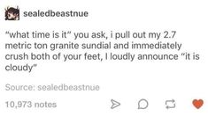 the tweet is posted to someone on their twitter account, which reads sealebasthustue what time it's it you ask, if you ask, i pull out my