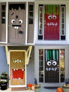 an image of a house with halloween decorations