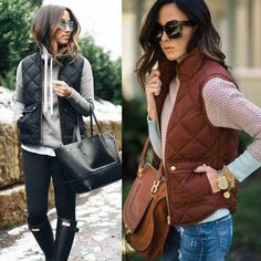 Dik Vest, Ladies Gilet, Sleeveless Vest Jacket, Sleeveless Puffer, Look Plus Size, Vest Waistcoat, Jacket Vest