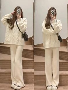 Douyin Outfits, Korean Style Outfit, Ootd Korean Style, Ootd Korean, Simple Style Outfits, Style Feminine, Clothes Korean Style, Korean Casual Outfits, Normal Clothes