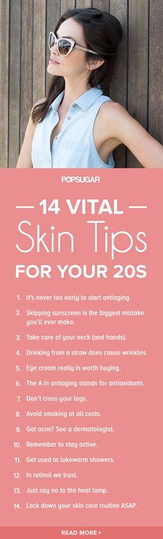 How to have the best skin of your life! // In need of a detox? Get your teatox on with 10% off using our discount code 'PINTEREST10' at www.skinnymetea.com Your 20s, Skin Tips, Anti Aging Skin Products, Aging Skin Care, Flawless Skin, Anti Aging Skin Care