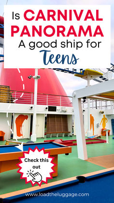 Is Carnival Panorama a good ship for teens?  Check this out. Cruise Ship, Family Vacation, Trip Planning