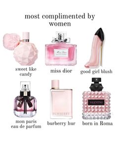 Born In Roma Perfume, Perfume Recommendation, Good Girl Blush, Burberry Her, Born In Roma, Women Products, Sweet Perfume, Sweet Like Candy