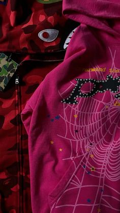 hoodies, red, pink, spider,bape Blue Bape Hoodie Outfit, Blue Bape Hoodie, Pink Spider Hoodie, Best Cars For Teens, Pink Spider, Spider Hoodie, Car For Teens, Black Men Fashion Urban