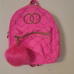 Girls Justice Mini Pink School Bags With Zipper Closure, Cute Pink Bag With Zipper Closure, Cute Bags With Zipper Closure, Trendy Pink School Bag, Pink Bag With Zipper For Back To School, Pink Bag With Zipper Closure For Back To School, Pink Bag With Adjustable Strap For Back To School, Trendy Pink School Backpack, Trendy Pink Student Bag