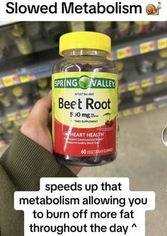 Slow Metabolism, Beets, Speed Up