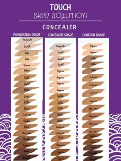 Younique Concealer, Concealer Shades, Foundation Shades, Foundation Concealer, Makeup Foundation, Chiffon Lace