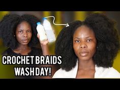 how to wash crochet braids - YouTube Wash Day, Protective Style, Protective Styles, Thumbs Up, Braided Hairstyles