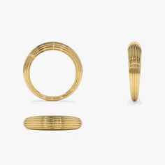 Made to Order Gold Kt: 14K (also available in 18K) Available Gold Color: Rose Gold, Yellow Gold, White Gold Width: 5 MM graduates down to 2.5MM Height: 3 MM graduates down to 1.5MM Womens Ring, Ring White Gold, Local Jewelry, Women Ring, Wrap Rings, Jewellery Design, Eternity Bands, Gold Yellow, Diamond Gemstone