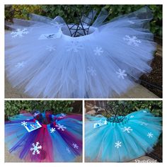 Glitter Snowflakes, Gold Tutu, Measure Waist, Turquoise And Pink, Girls Skirts, Snowflake Decorations, Purple Turquoise, White Tulle, Dec 26