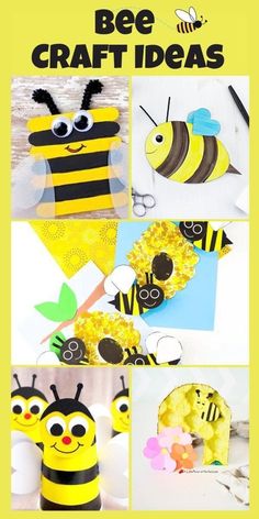 bee craft ideas for kids to make