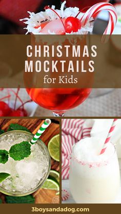 christmas cocktails for kids to make