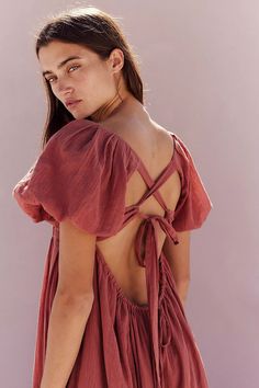 Marina Mini | Free People Boho Fits, Boho Queen, Zach Bryan, Design Square, Ruffle Mini Dress, Short Sleeve Mini Dress, Mini Dress With Sleeves, Flowing Maxi Dress, Glamorous Evening Gowns