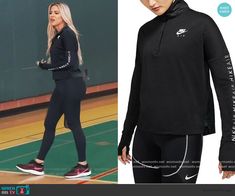 Kim And Kylie, Kardashian Fashion, The Kardashians, Keeping Up With The Kardashians, Kardashian Style, Kardashian Jenner, Other Outfits, Running Tops, Black Nike