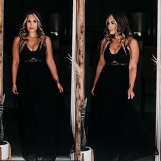 65% Cotton 35% Nylon Adjustable Straps All Over Lace Chic Black Bridesmaid Maxi Dress, Black Maxi Dress For Summer Prom, Black Summer Maxi Dress For Prom, Black Sleeveless Maxi Bridesmaid Dress, Black Sleeveless Bridesmaid Maxi Dress, Black Sleeveless Maxi Dress For Bridesmaids, Black Maxi Length Bridesmaid Dress, Black Flowy Maxi Dress For Prom, Black V-neck Maxi Bridesmaid Dress