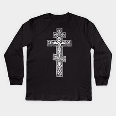 Eastern Orthodox Crucifix -- Choose from our vast selection of kids Long Sleeve T-Shirts to match anything from your child's favorite design to unique, funny designs to make the perfect custom graphic Youth Long Sleeve T-Shirt. Customize to the color they love! For boys and girls. Long Sleeve Band Merch T-shirt With Custom Print, Long Sleeve T-shirt With Custom Band Merch Print, Band Merch Long Sleeve T-shirt With Custom Print, Eastern Orthodox, Long Sleeve T Shirts, Funny Design, Long Sleeve T Shirt, Boy Or Girl, Long Sleeve Tshirt