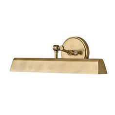 an antique brass finish bathroom light with two lights on each side and a white background