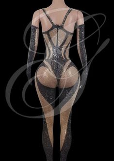 IMPORTANT! Our party wear is made to order. Please allow up to ~20-25 calendar days for production plus 3-7 days for shipping. Luxury Black Party Bodysuit, Luxury Fitted Black Bodysuit, Luxury Fitted Bodysuit For Party, Luxury Fitted Bottoms For Party, Luxury Stretch Bottoms For Party, Festival Stage, Party Jumpsuit, Party Rompers, Stage Costume