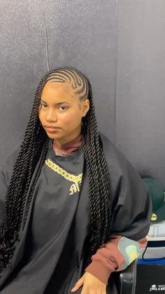 https://pin.it/1t26F0RFp Hairstyle To Do With Braids For Black Women, Twisted Cornrow Hairstyles, Braids Hairstyles For Graduation, One One Hairstyles Braids, Good Braids Hairstyles, Twist And Cornrow Hairstyles, Lemonade Twist Braids, Pretty Hair Styles Braids, Lemonade Braids With Twist