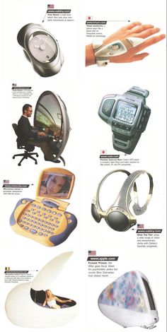 an advertisement for electronic gadgets and accessories