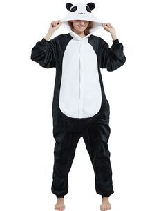 PRICES MAY VARY. The pajamas with cute cartoon design is beautiful and awesome.The animal onesie for adult with luxury and elegant design will make you standout (shoes not included) This adult onesie costume is made of flannel, Comfortable, light, airy and a real eye-catcher at every party on some special days like pajamas party, Halloween, Christmas. Please check the size chart in the details carefully before ordering the animal costumes, S: Fits Height 151-160cm; M: Fits 161-170cm; L: Fits 171 Animal Onsies For Women, Adult Onesie Costume, Pyjamas Onesie, Animal Pajama Onsie, Animal Pajamas Onesies, Adult Onesie Pajamas Pokemon, Panda Onesie, Adult Onesie Pajamas Kigurumi.com, Animal Onesie