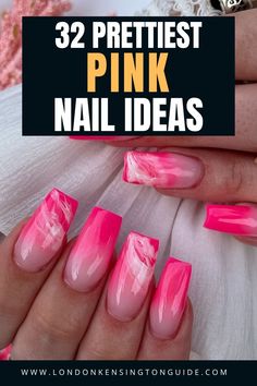 Discover a stunning collection of pink nail designs, ideas from heart-embossed nails to funky pop art, floral patterns, gradient tips, neon stiletto styles, leopard prints, marble ombre, starry nights, comic book twists, and minimalist elegance. Pink Nail Designs, Pink Nail Ideas, Pink Nail Art, Pink Nail Inspo, Pink Nails Ideas, Inspo, Inspiration, Short, Pink Nail Short Set, Pink Nails Inspiration, Sets, Pink Nail Color, Summer, Pink Nails With Glitter, Beach, Acrylic, Minimalist Hot Pink Nail Inspo Almond, Pink Nails Accent Nail, Pretty Pink Nails Design, Pastel Pink Nail Designs, Nail Color Summer, Embossed Nails, Pink Nail Design Ideas, Summer Pink Nails, Funky Pop Art