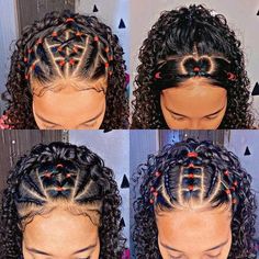 Easy Rubber Band Hairstyles For Kids, Hairstyles For Camp, Rubber Band Hairstyles Curly Hair, Hairstyle With Rubber Bands, Curly Hairstyles Rubber Bands, Curly Hairstyles With Rubber Bands, Cute Rubber Band Hairstyles, Rubberband Hairstyles Natural Hair