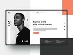 an image of a website design for a fashion store