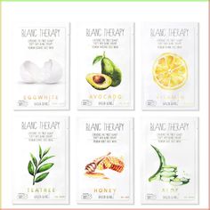 PRICES MAY VARY. Our Blanc Therapy sheet masks provide a relaxing and rejuvenating spa-like experience in the comfort of your own home. Just apply the mask to your face and let the natural ingredients work their magic Our sheet masks are packed with natural ingredients, such as aloe and honey to provide a range of skin care benefits, including hydration, anti-aging and brightening Treat yourself to a self-care ritual with our Blanc Therapy sheet masks. Take some time for yourself to relax and un Hydration Face Mask, Spa Self Care, Self Care Gifts, Korean Facial, Mask Paper, Skin Care Benefits, Natural Acne