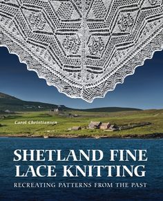 the cover of shetland fine lace knitting